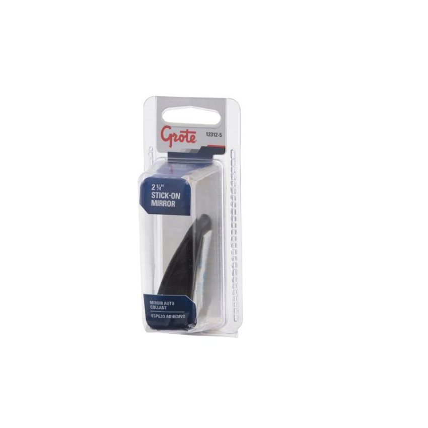 GROTE LIGHTING 12312-5 Hot Spot Mirror, Black
