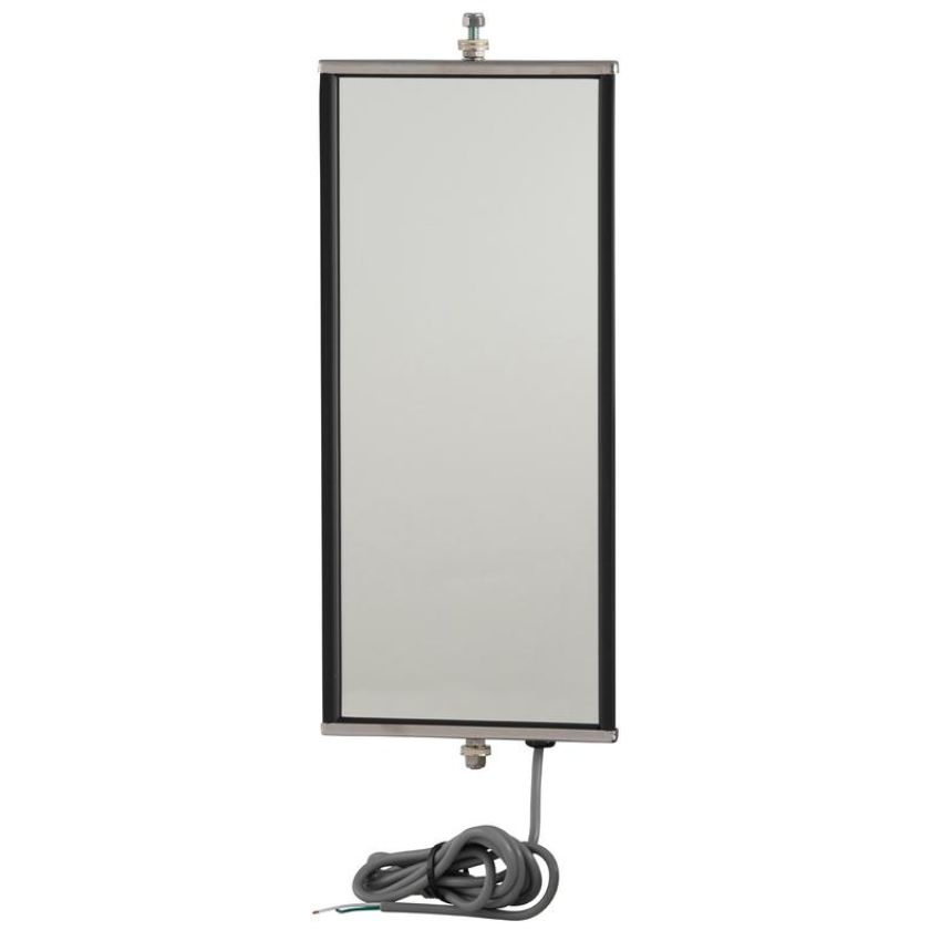 GROTE LIGHTING 16053 Ice & Frost-Free Heated West Coast Mirror, Stainless Steel