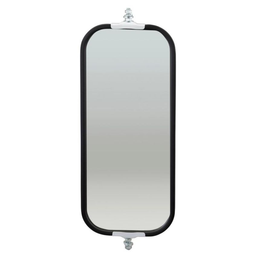 GROTE LIGHTING 16091 OEM-Style Flat Ribbed-Back West Coast Mirror, White