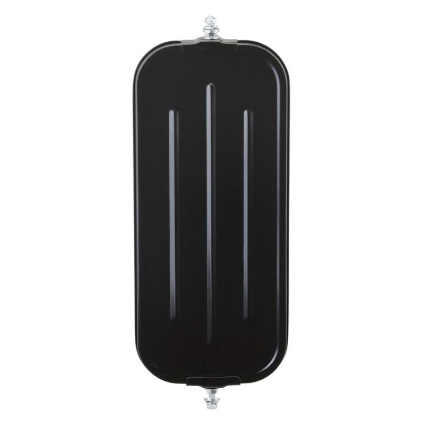 GROTE LIGHTING 16092 OEM-Style Flat Ribbed-Back West Coast Mirror, Black