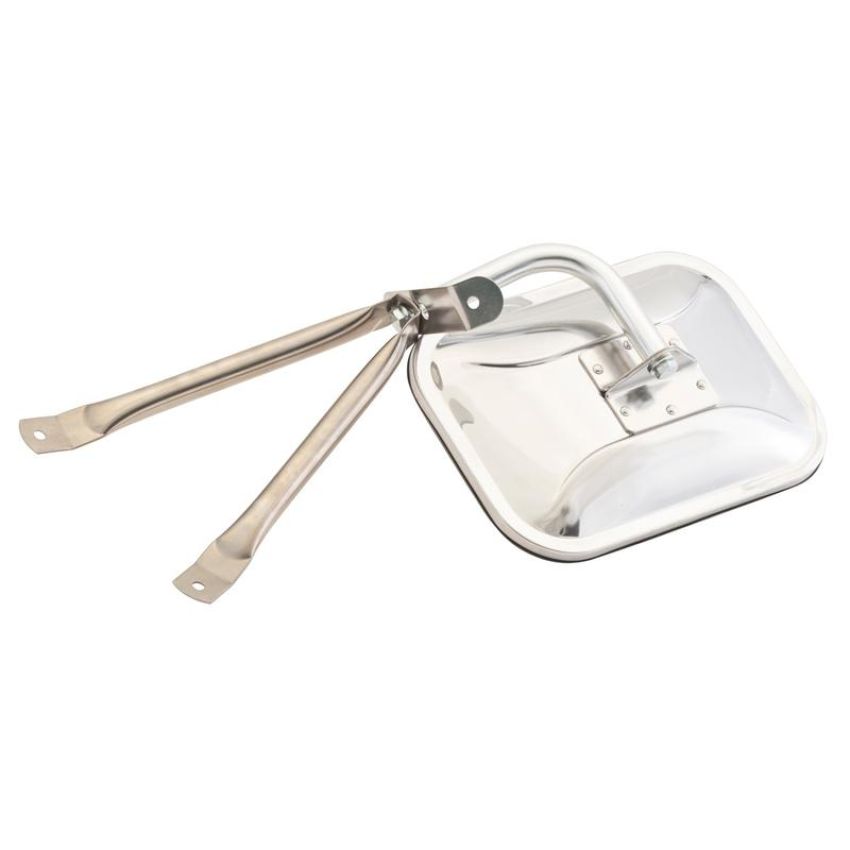 GROTE LIGHTING 28093-5 Versatile Tripod Mirror, Stainless Steel