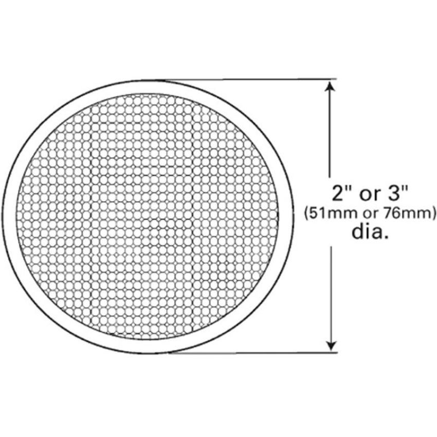GROTE LIGHTING 40052 Round Stick-On Reflector, Red
