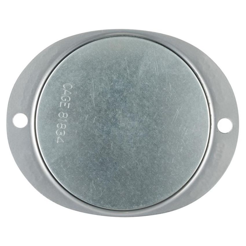 GROTE LIGHTING 40192 Steel Two-Hole Mounting Reflector, Silver Housing w/ Gasket