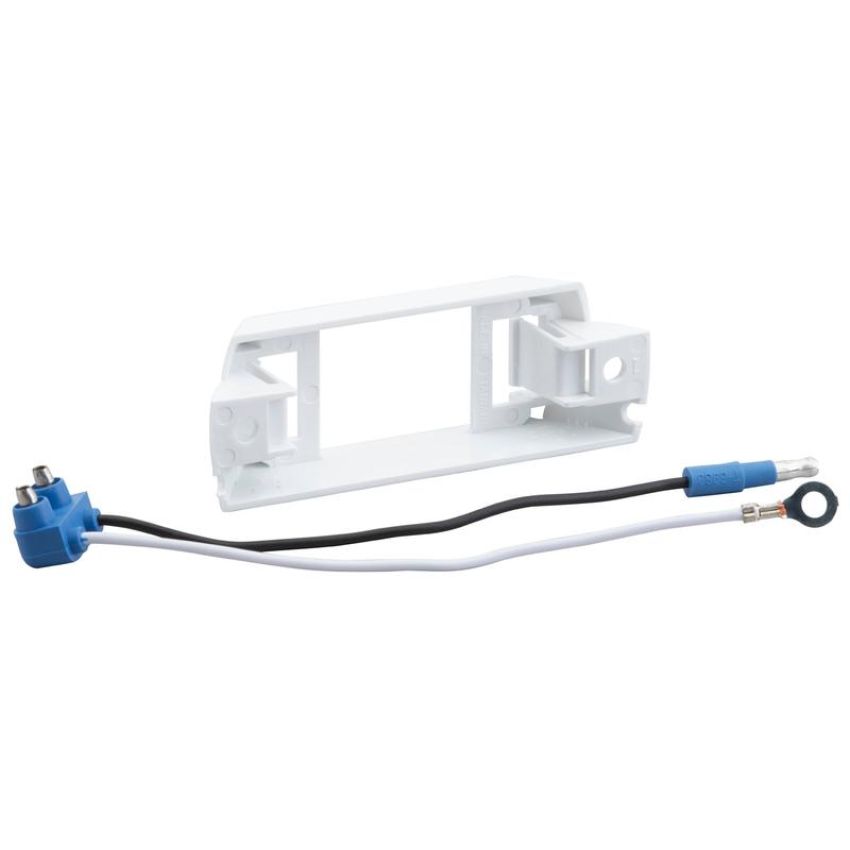 GROTE LIGHTING 43370 Rail-Mount Bracket For Small Rectangular Lights, White Kit (42131 + 67050)