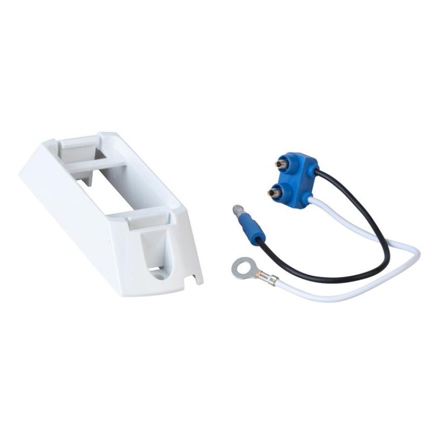 GROTE LIGHTING 43380 Header-Mount Bracket For Small Rectangular Lights, White Kit (42141 + 67050)