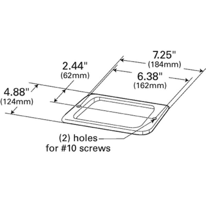 GROTE LIGHTING 43424 Aluminum Permit Holder, w/ Vinyl Pouch