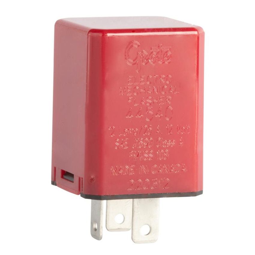 GROTE LIGHTING 44540 3 Pin Flashers, 12 Light Electromechanical (Pilot)