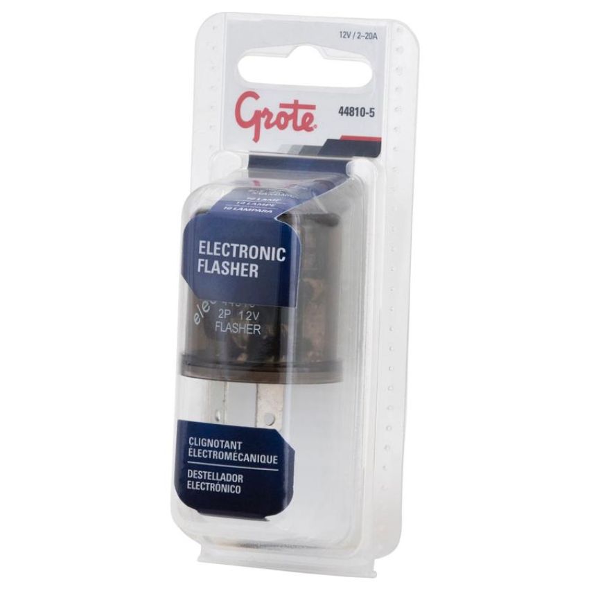 GROTE LIGHTING 44810-5 FLASHER, 10-LAMP 2 TERMINAL, RETAIL PACK