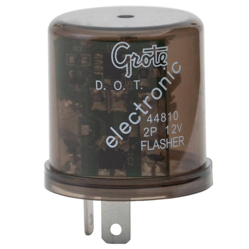 GROTE LIGHTING 44810 2 Pin Flashers, 10 Light Electromechanical