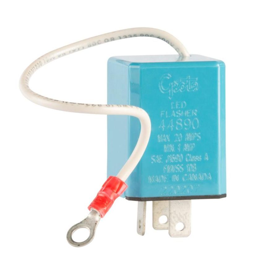 GROTE LIGHTING 44890 3 Pin Flashers, Variable-Load Electronic LED (Pilot)