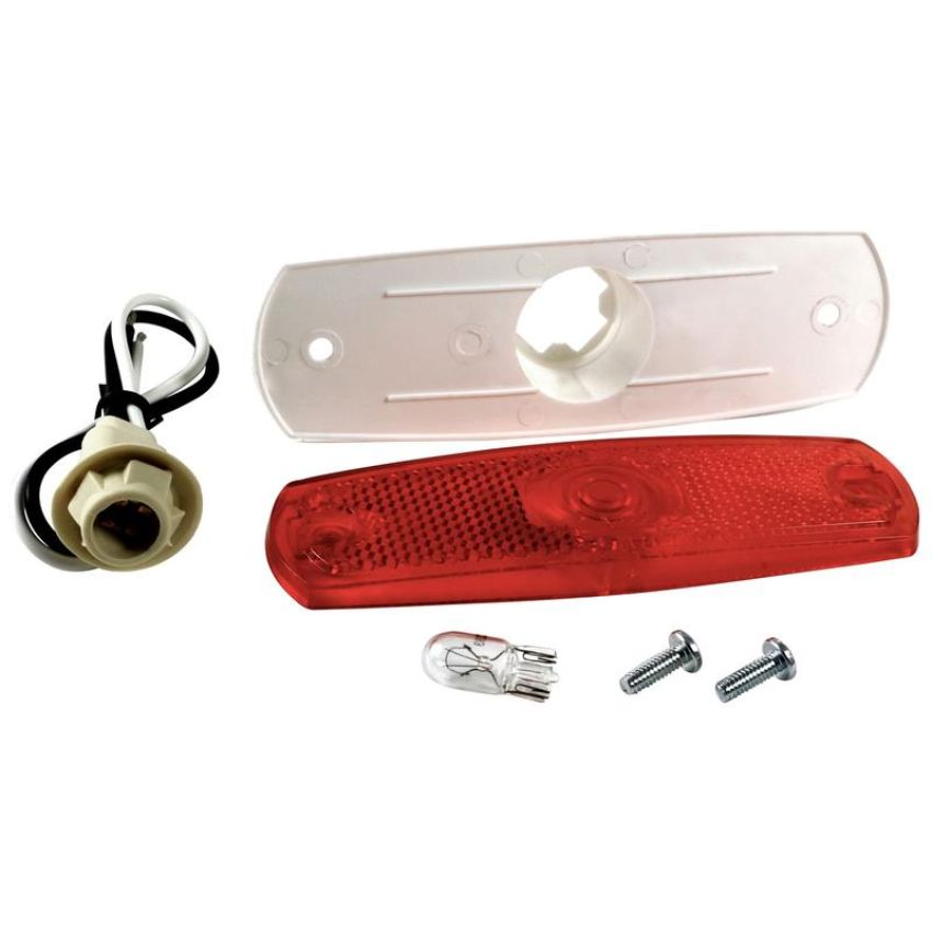 GROTE LIGHTING 45712 Low-Profile Clearance Marker Lights, Built-in Reflector, w/out Bezel