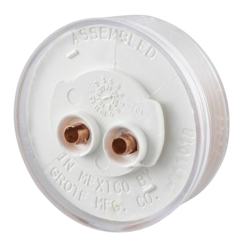 GROTE LIGHTING 45821 LICENSE LAMP,CLR,2
