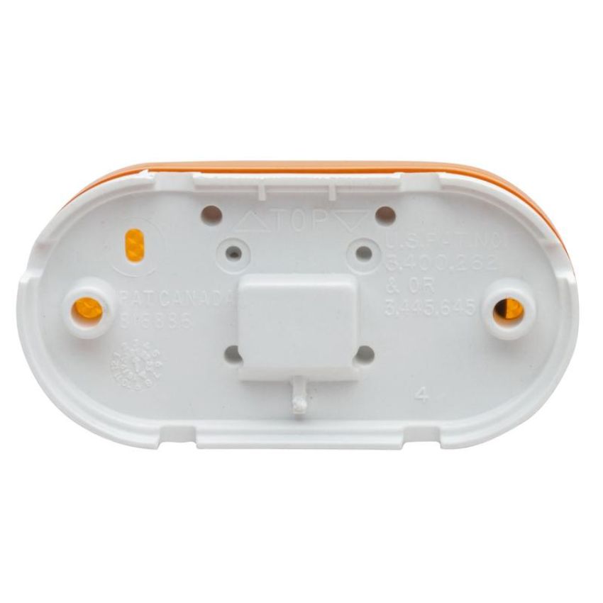 GROTE LIGHTING 45933 Two-Bulb Oval Pigtail-Type Clearance Marker Lights, Built-in Reflector