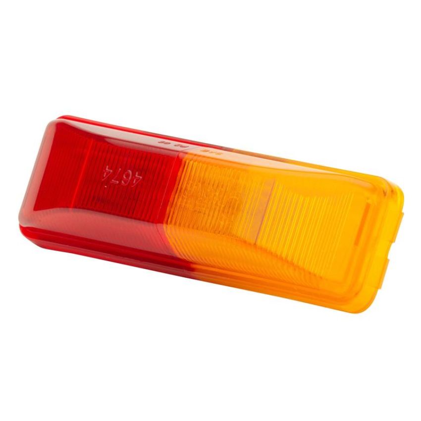 GROTE LIGHTING 46740 Rectangular Clearance Marker Lights, Split Lens