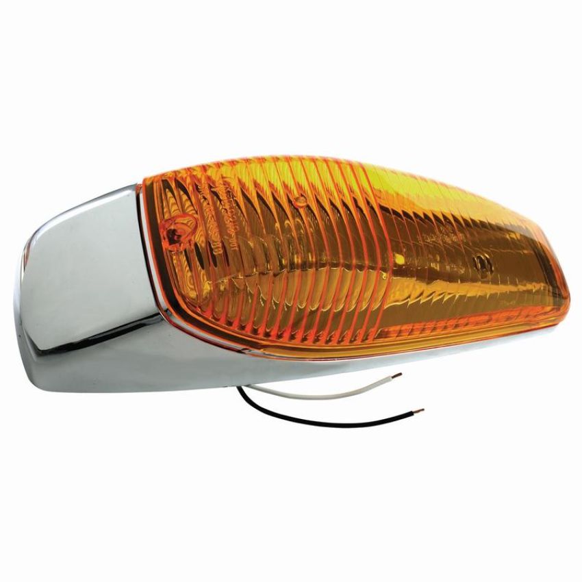 GROTE LIGHTING 46823 OEM-Style Large Aerodynamic Cab Marker Light, Amber