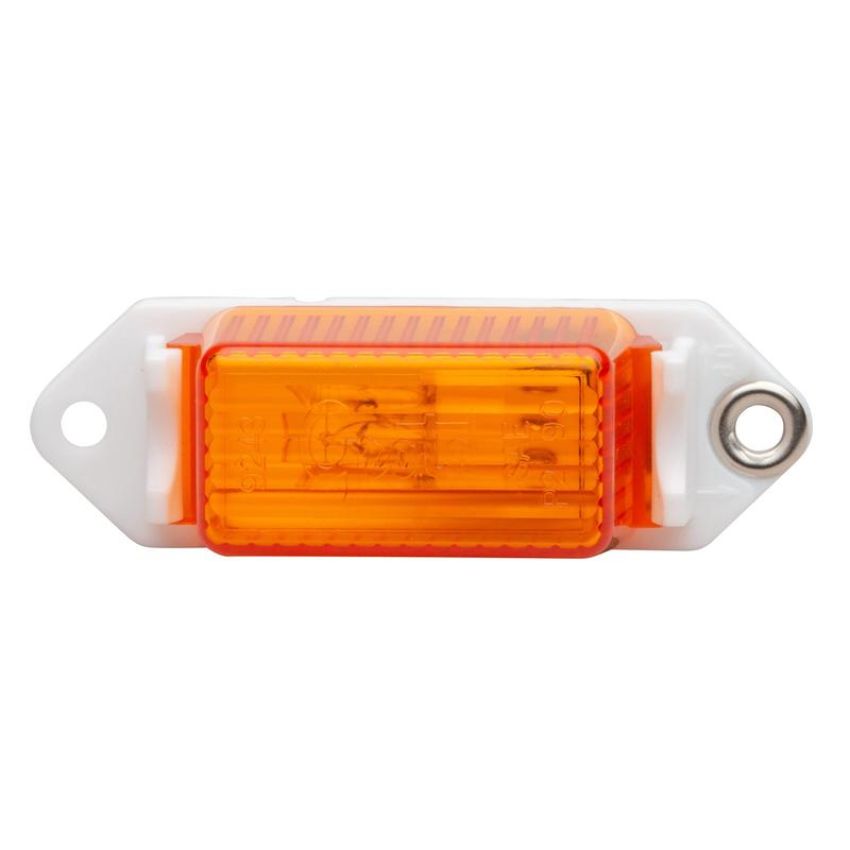 GROTE LIGHTING 46883 CLR/MKR LAMP, YELLOW, ECONOMY