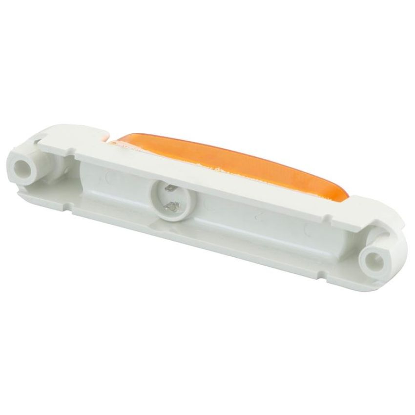 GROTE LIGHTING 46903 SuperNova® Thin-Line LED Clearance Marker Lights, White Body - Amber Lens