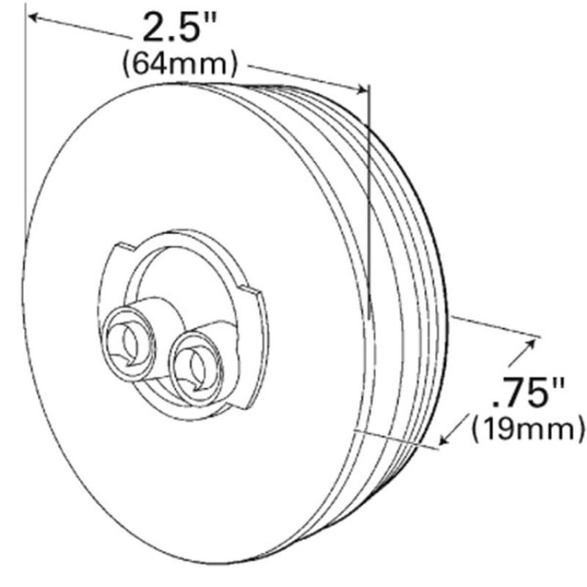 GROTE LIGHTING 47122 SuperNova® 2 1/2