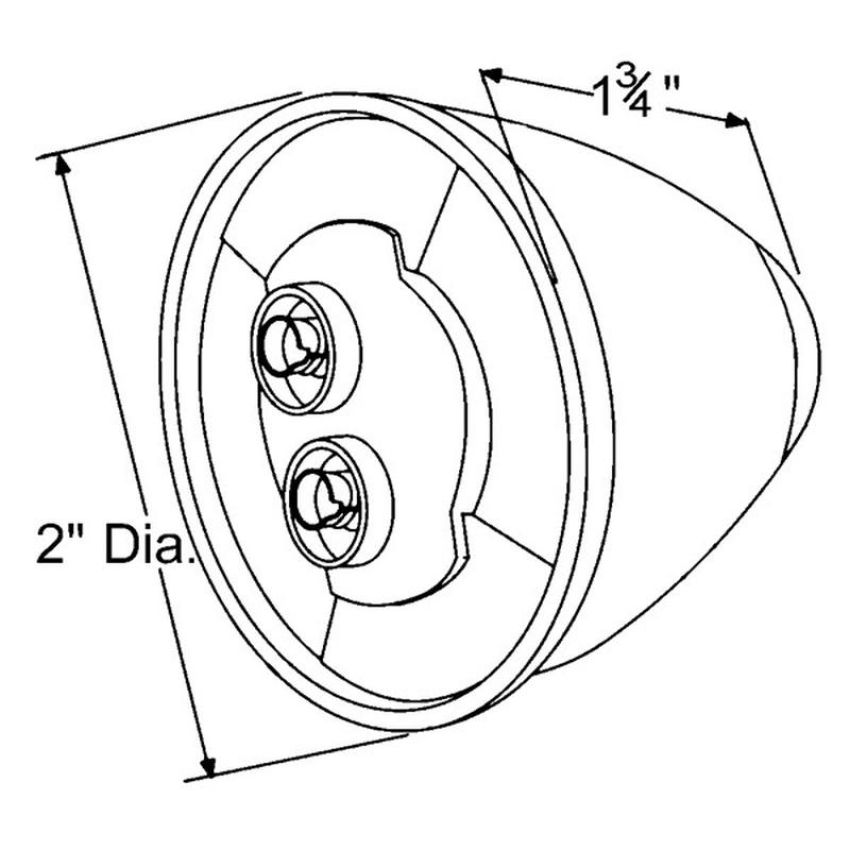 GROTE LIGHTING 47213 CLR/MKR LMP,2