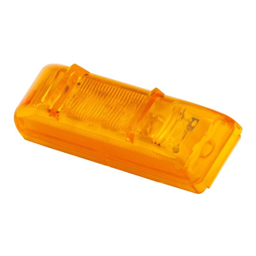 GROTE LIGHTING 47493 CLR/MKR LAMP,YEL,SUPERNOVA LED,PC RATED