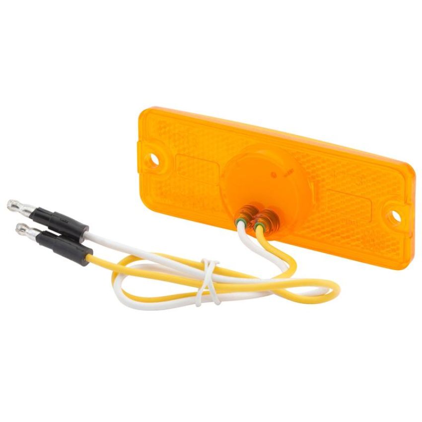 GROTE LIGHTING 47733 Sealed Rectangular LED Clearance Marker Lights, Amber