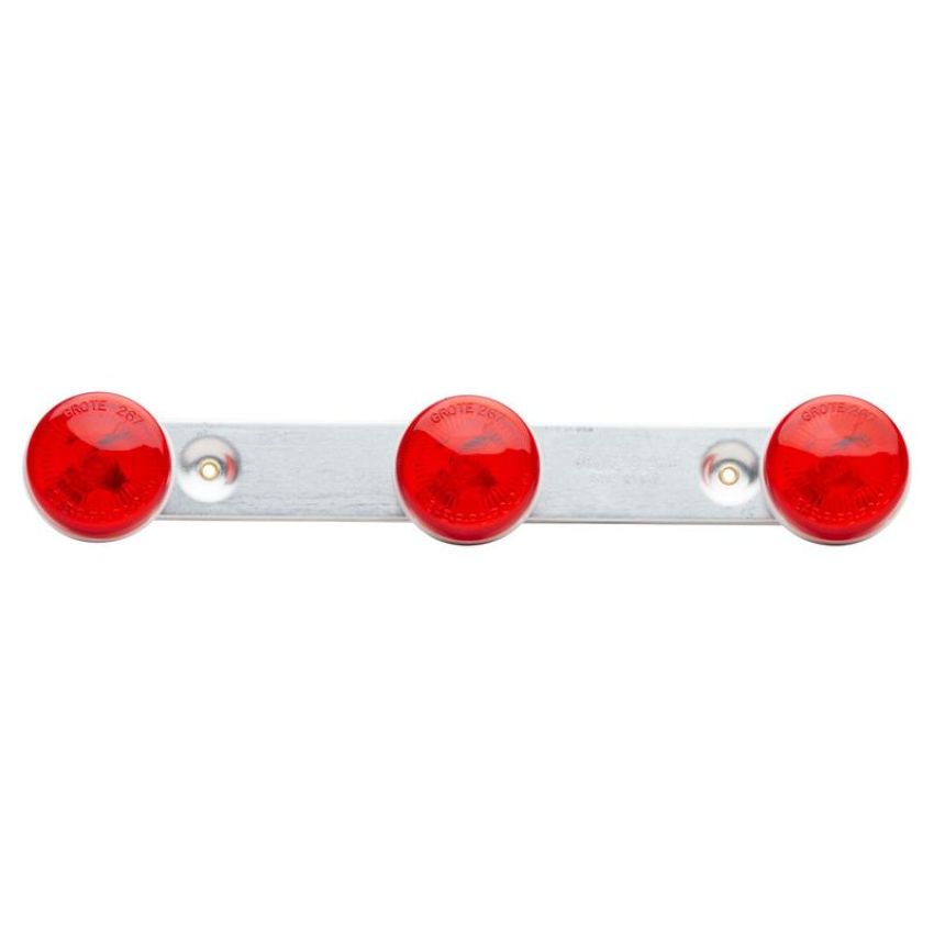GROTE LIGHTING 49042 Low-Profile Light Bars, Round Style