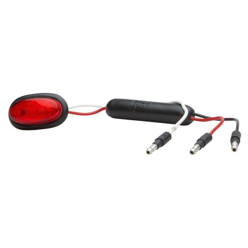 GROTE LIGHTING 49372 CLR/MKR,RED,MCRNV LED,DUAL INT,P2,W/GRMT