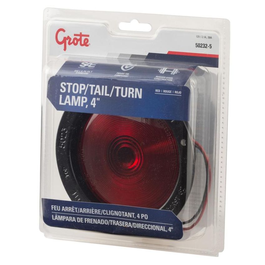 GROTE LIGHTING 50232-5 Economy Steel Lights, Double Contact