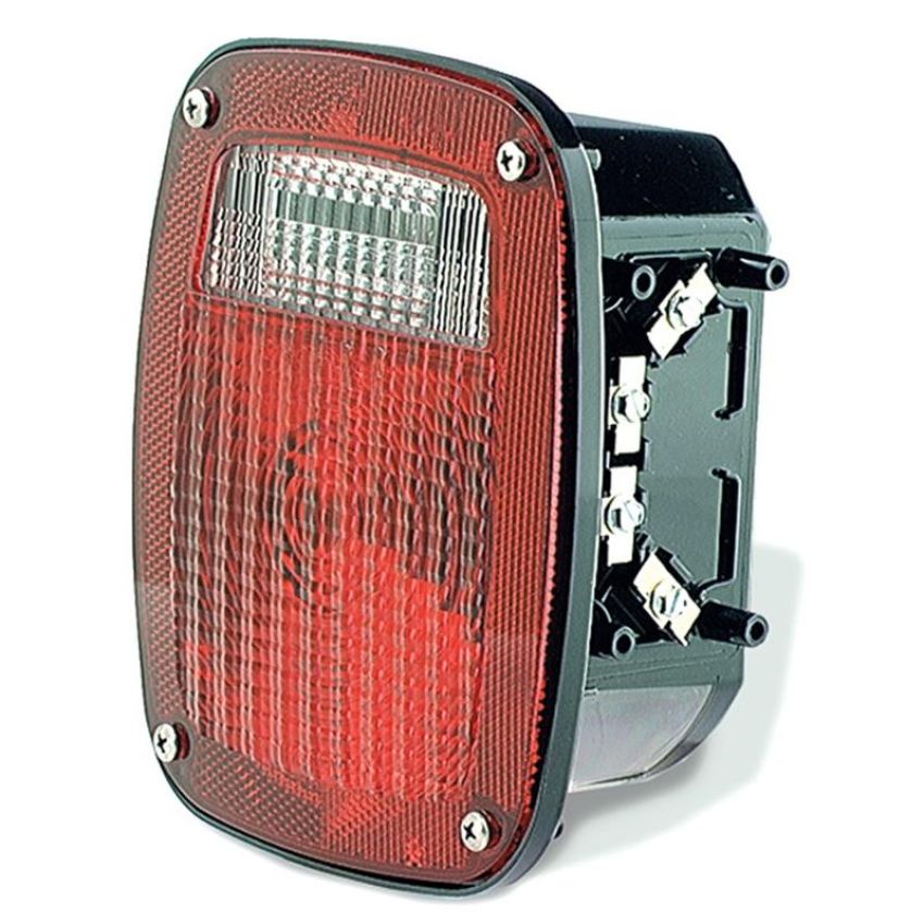 GROTE LIGHTING 50902 STT LAMP,RED, 3-STUD GMC,TORSION-MNT RH