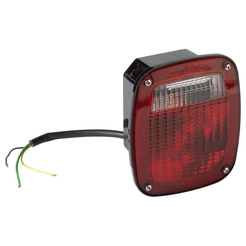 GROTE LIGHTING 50920 Supernova® Three-Stud LED Stop Tail Turn Lights, w/ License Window