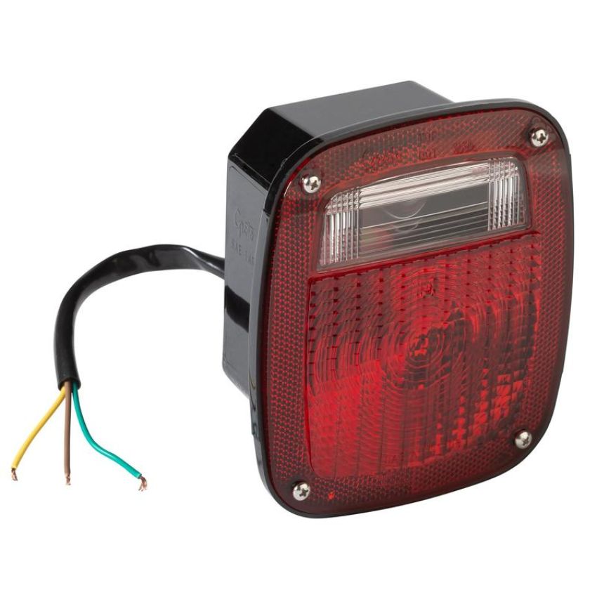GROTE LIGHTING 50972-5 STT,RED,3STUD P'BILT/CHEVY/JEEP/GMC