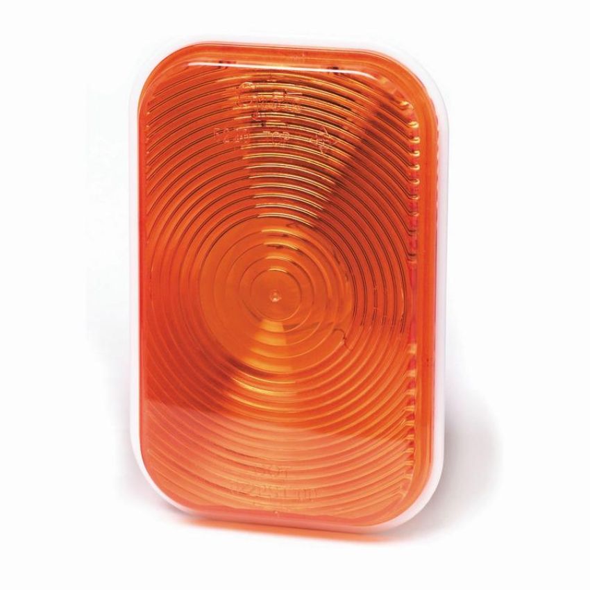 GROTE LIGHTING 52203 Rectangular Stop Tail Turn Light, Park Turn, Double Contact