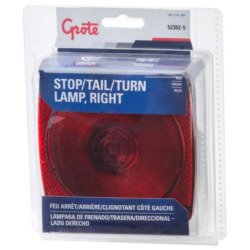 GROTE LIGHTING 52302-5 Trailer Lighting Kit, RH Stop Tail Turn Replacement