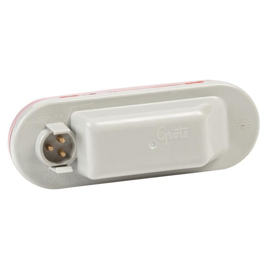 GROTE LIGHTING 52562 Torsion Mount® III Oval Stop Tail Turn Lights, Male Pin