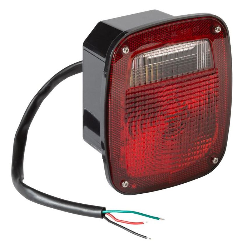 GROTE LIGHTING 52602 STT LMP,RED,TRSN MNT,2STD DODGERPLCMNT