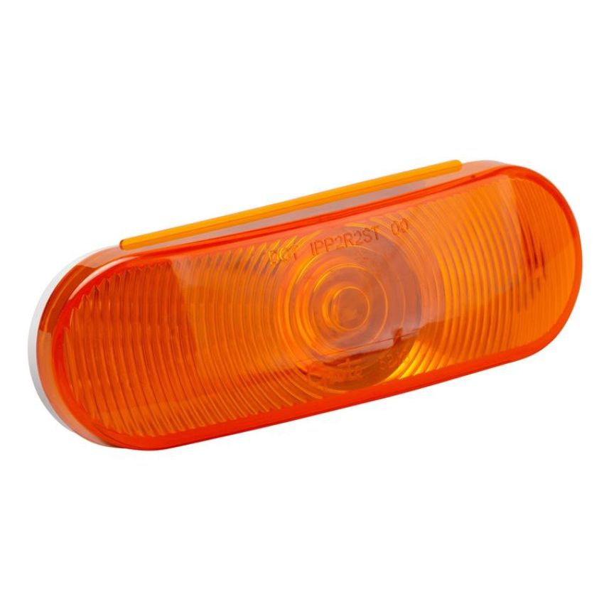 GROTE LIGHTING 52893 TURN LAMP,YEL,OVAL LAMP TORSION MNT III