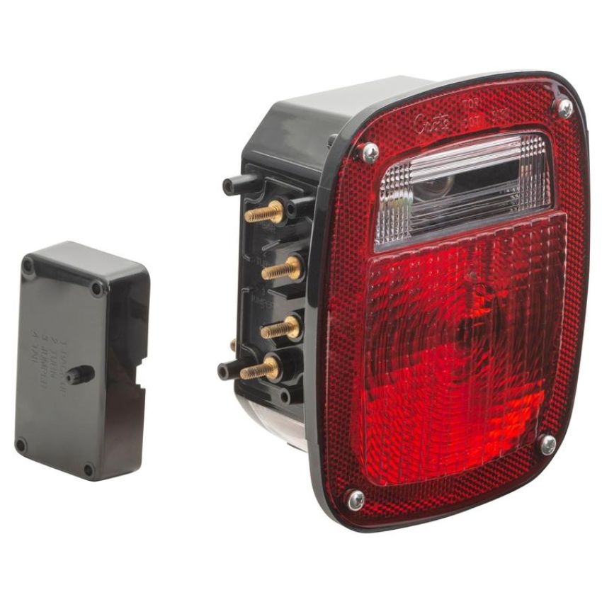 GROTE LIGHTING 52912 Torsion Mount® Universal Stop Tail Turn Lights, LH w/ License Window