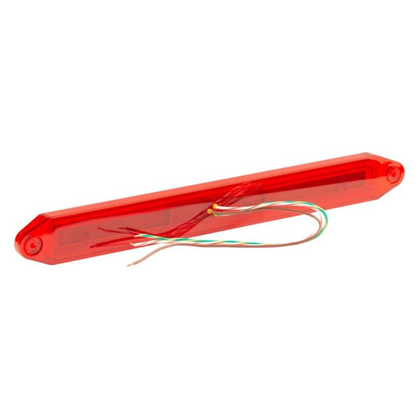 GROTE LIGHTING 53582 LED Center Mount Stop Tail Turn Lights, Red, 11-LED Configuration