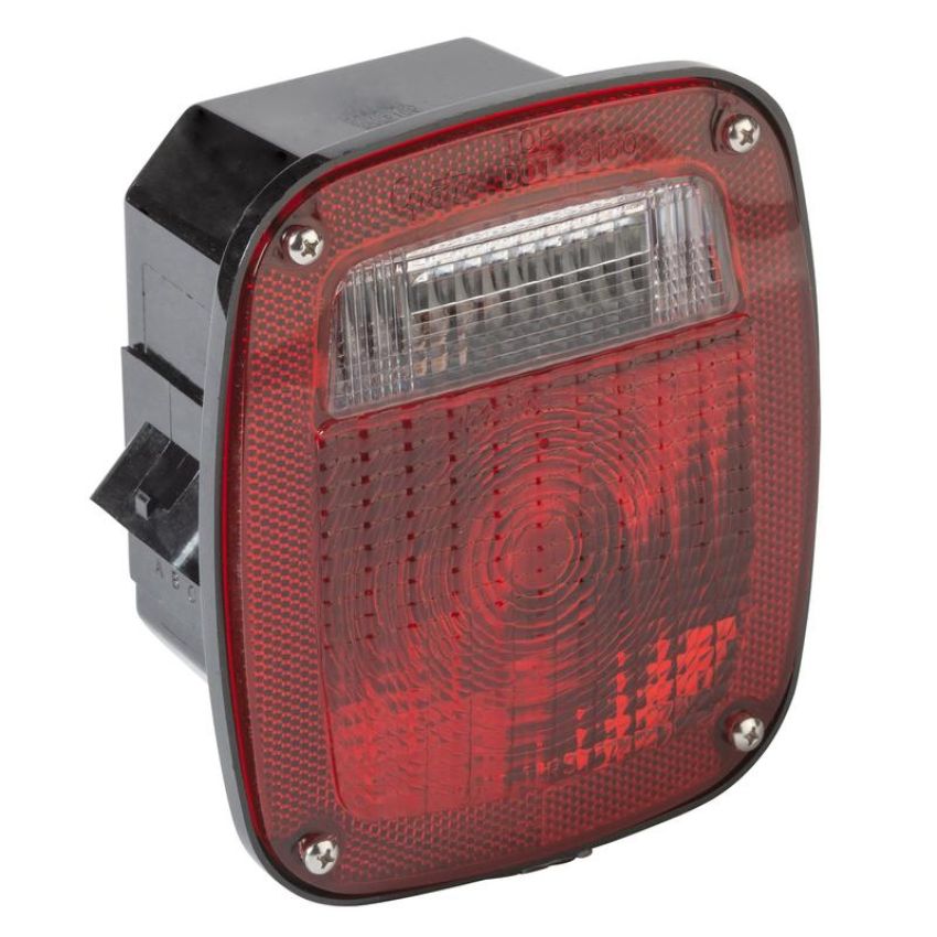 GROTE LIGHTING 53650 STT,RED,SNOVALED,W/LIC, DBLE OE CONN.