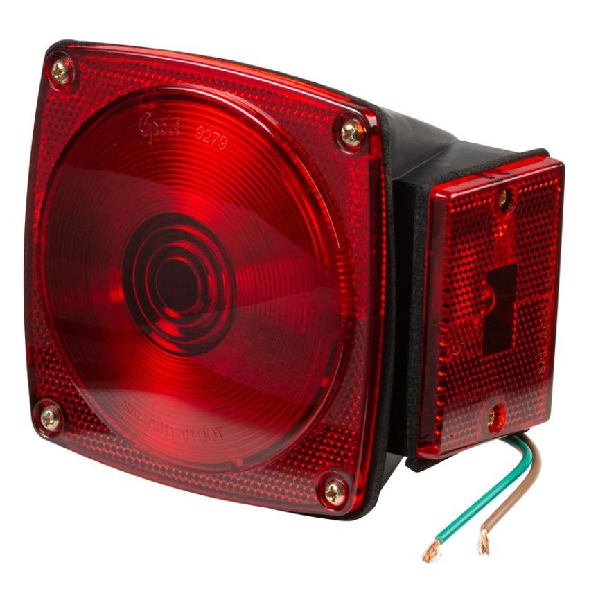 GROTE LIGHTING 53662 Submersible Trailer Lighting Kit, RH Stop Tail Turn Replacement