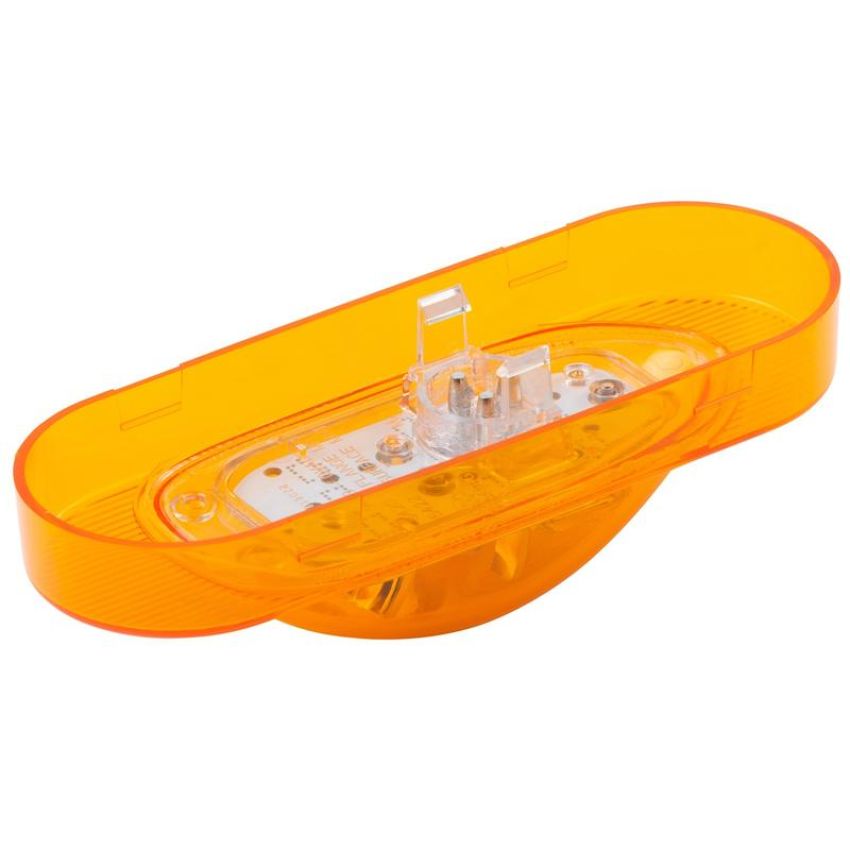 GROTE LIGHTING 54183 SuperNova® Oval LED Side Turn Marker Lights, Grommet Mount, Male Pin