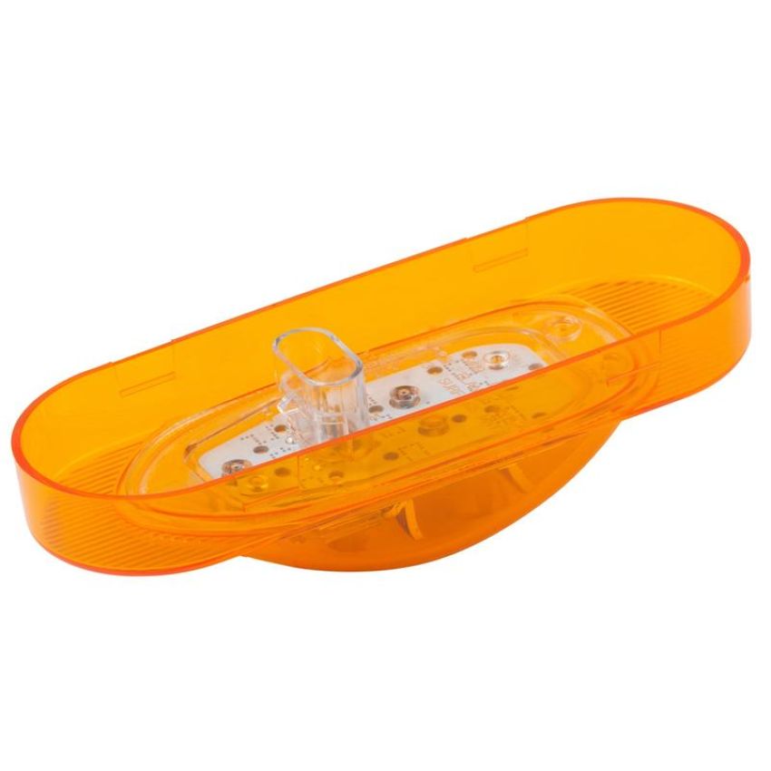 GROTE LIGHTING 54193 SuperNova® Oval LED Side Turn Marker Lights, Grommet Mount, Hard Shell