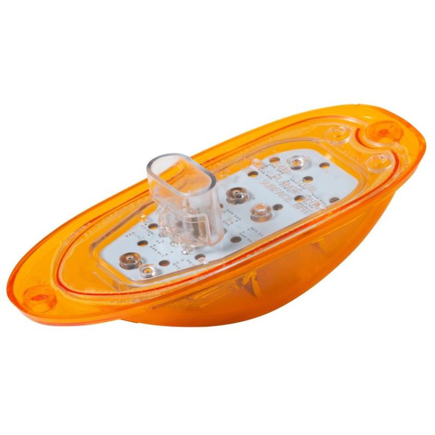 GROTE LIGHTING 54233 SuperNova® Oval LED Side Turn Marker Lights, Surface Mount, Hard Shell