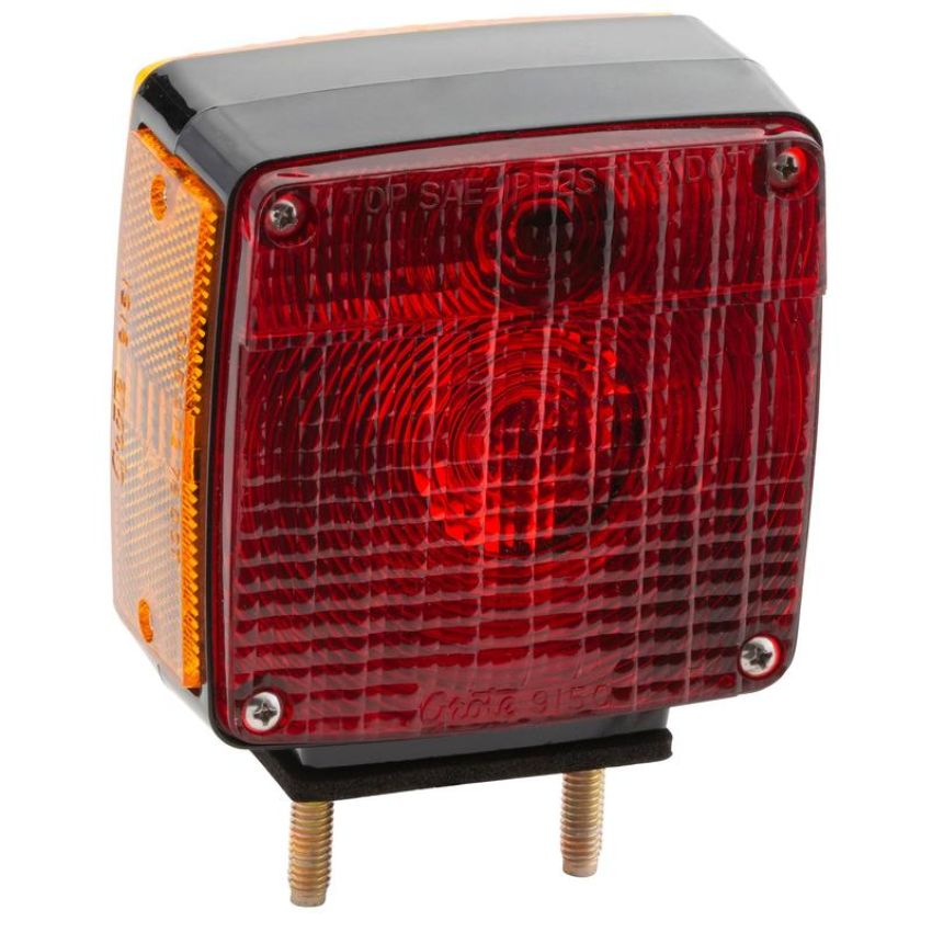 GROTE LIGHTING 55470 STT LAMP, RED, 2-STUD, PLUG-IN