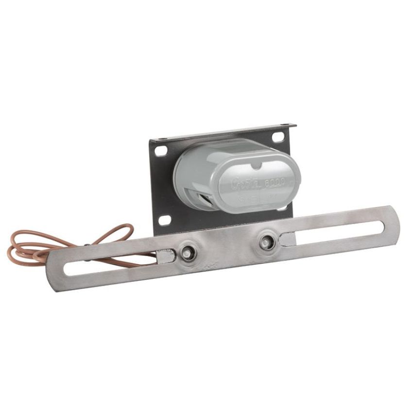 GROTE LIGHTING 60081 License Light With Metal Bracket, Clear/Black