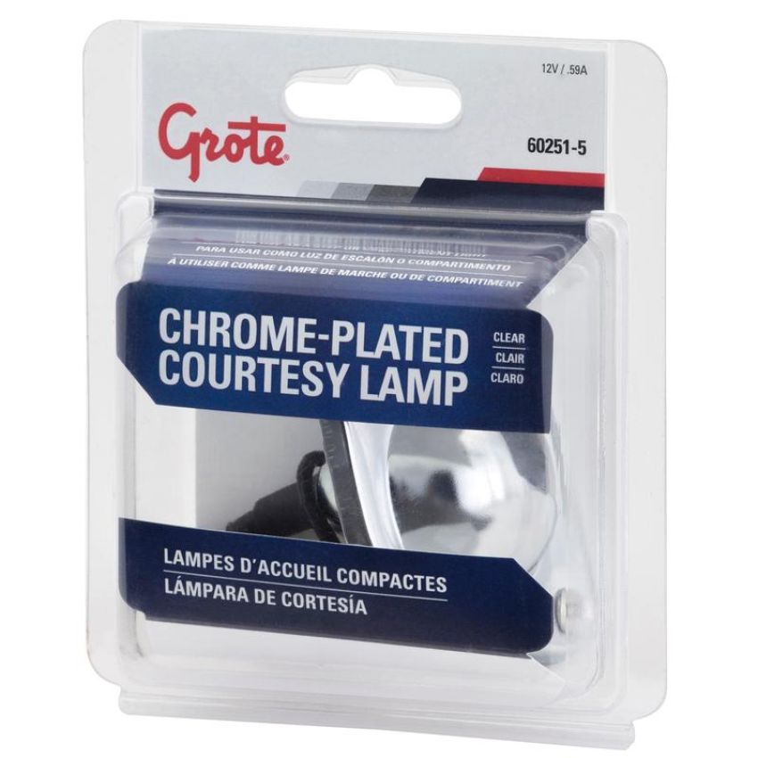 GROTE LIGHTING 60251-5 Courtesy Lights, Clear