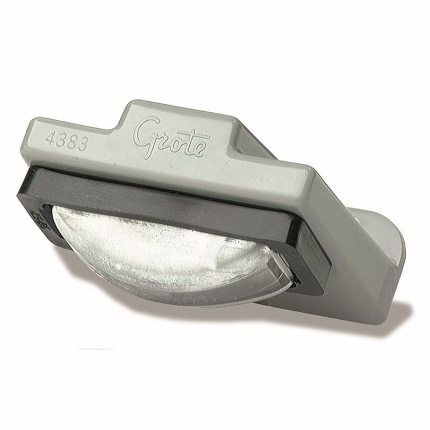 GROTE LIGHTING 60280 Small Rectangular License Light, Kit (60261 + 43830)