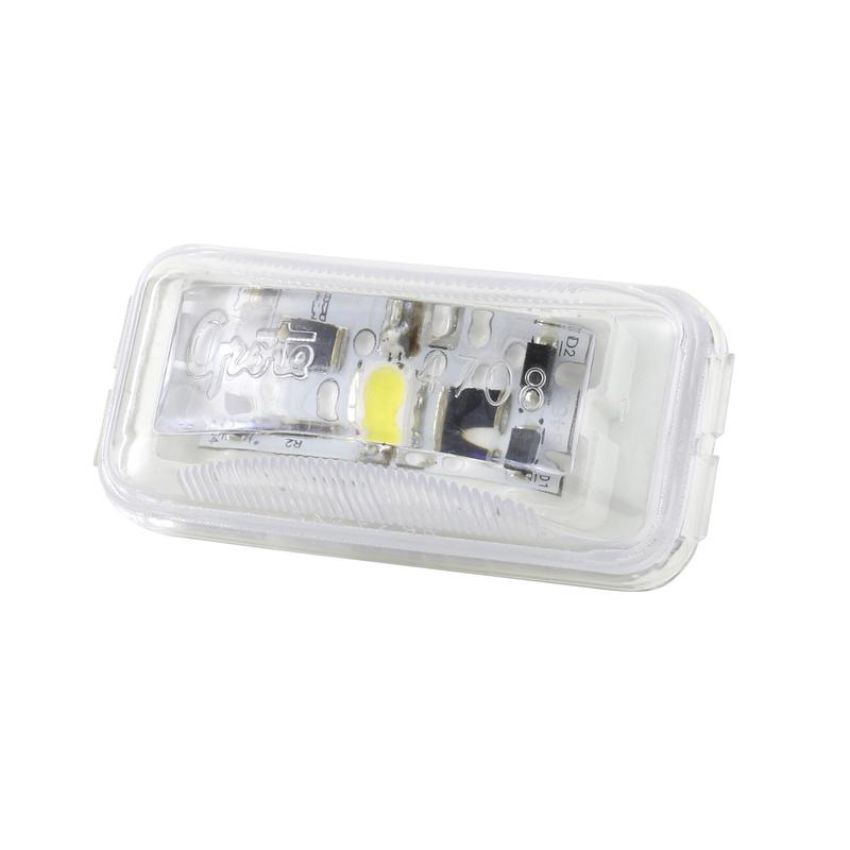 GROTE LIGHTING 60421 Small Rectangular LED Utility Light, Clear