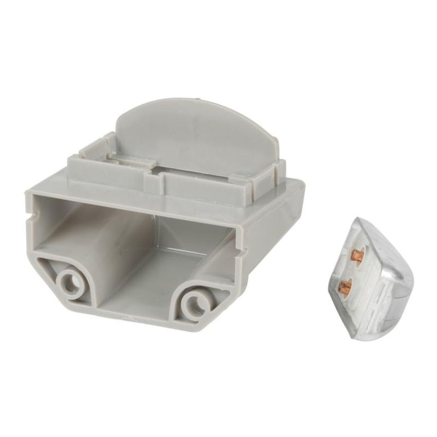 GROTE LIGHTING 60460 Small Rectangular License Light, Flange Kit (60261 + 43960)