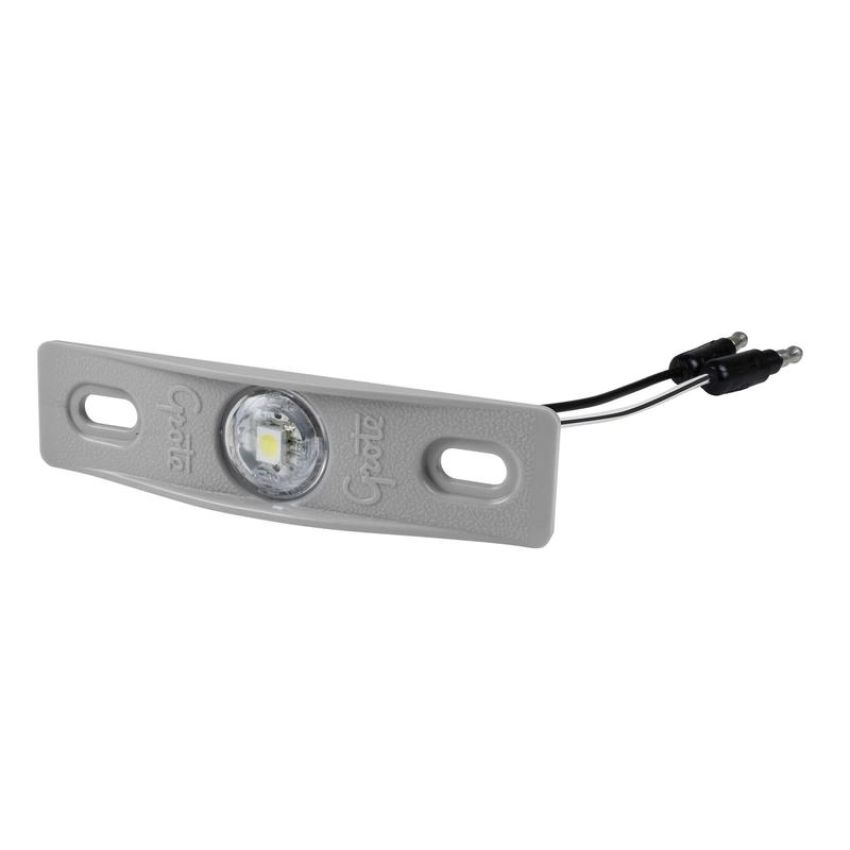 GROTE LIGHTING 60661 MicroNova® Multi-Volt Dot LED License Lights, DOT Light with Adaptor Bracket
